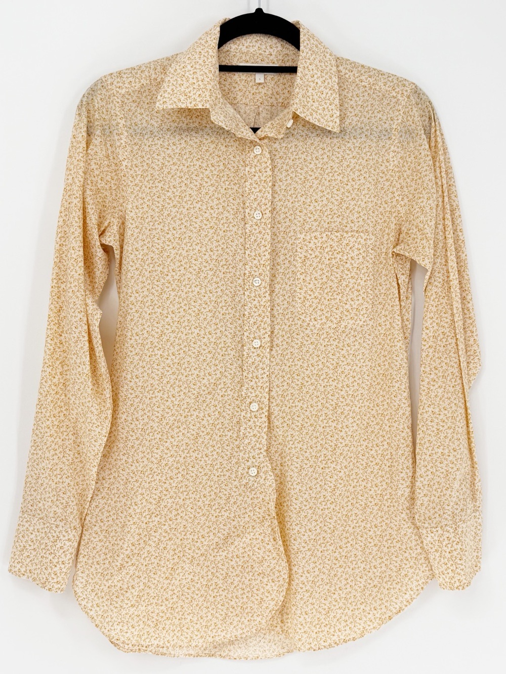Ann Mashburn Floral Button Down Shirt Size Small